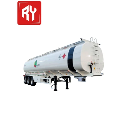 3 Axles Fuel Tanker Transport Truck Semi Trailer